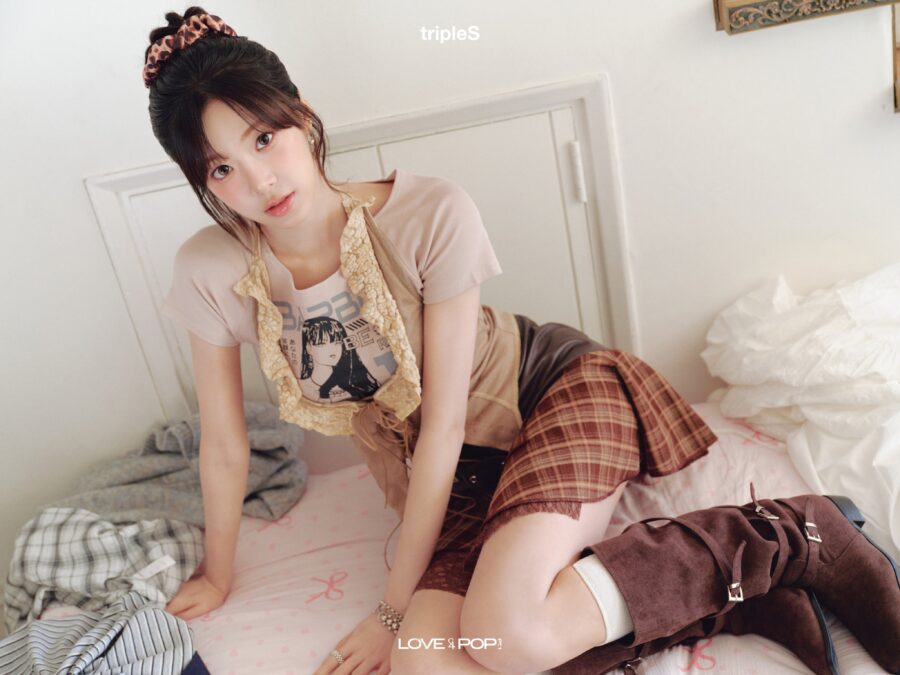 Nien tripleS ASSEMBLE26 LOVEnPOP Blooming Flower ver. Concept Photo