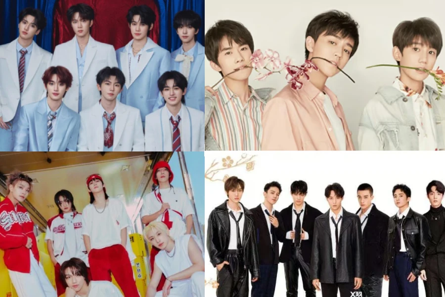 C-Pop Boy groups Kprofiles